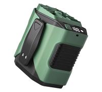 Songelt Ventilatore portatile in vita con velocità regolabile Clip Fan Indossabile Cintura 3600mAh Struttura ABS Per Outdoor Viaggi Campeggio Uso USB Ricaricabile Vita Clip On