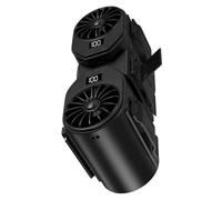 Songelt Ventilatore portatile indossabile con clip da cintura Ventola di raffreddamento appesa in vita per lavoro all'aperto escursionismo campeggio pesca ventilatore indossabile all'aperto