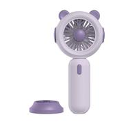 Songelt Ventilatore portatile USB a 3 velocità AA a batteria per viaggi ufficio camera dormitorio domestico all'aperto e più piccolo ventilatore