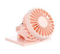 Songelt Ventilatore portatile USB ricaricabile a clip sul cappello 3 velocità funzionamento silenzioso ventola di raffreddamento per casa ufficio attività all'aperto multiuso cappello clip scrivania