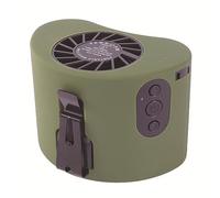 Songelt Ventilatore ricaricabile in vita Ventilatore portatile in vita Circolatori d'aria Vita a mani libere per il campeggio Lavoro all'aperto