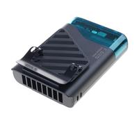 Songelt Ventola indossabile in vita, 4000 mAh, con clip, ricaricabile, con struttura in ABS, regalo portatile per gli appassionati di sport