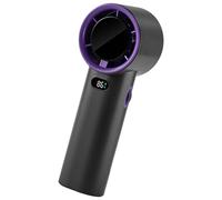 Songelt Ventola portatile portatile con velocità (1-100), regolabile, batteria ricaricabile da 3600 mAh, con display digitale, portatile, da viaggio all'aperto