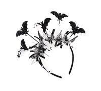 Songelt Vintage Creativo Donne Copricapo Delicato Fatto a Mano Copricapo Halloween Hairband Per Elegante Partito Look Poliestere Copricapo