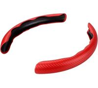 SONGGM Coprivolante Auto per Renault Clio (2007-2008),Protezione del Volante Segmentata Antislittamento in Fibra di Carbonio Durevole Universale.