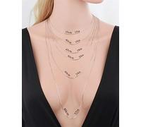 SONGK 35-80 cm minuscolo Vero Argento Sterling 925 Sottile Catena a Serpente Ottagonale collane Girocollo Gioielli Donna Ragazze Regalo Italia