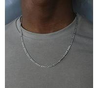 SONGK Collana a Catena da Uomo in Acciaio Inossidabile Color Oro Collana Lunga per Uomo Gioielli Regalo Collare