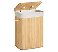 SONGMICS Cesta Portabiancheria con Coperchio 72 L Cesto Porta Biancheria in