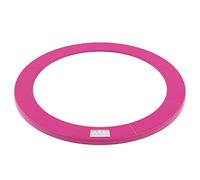 SONGMICS Cuscino di protezione per trampolino, cuscino di sicurezza di ricambio, diametro 305 cm, larghezza 30 cm, resistente ai raggi UV, antistrappo, protezione bordo, rosa STP010P01