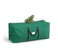 SONGMICS Custodia Porta Albero di Natale, Sacco per Albero Artificiale fino a 210 cm, Borsa in Tessuto Oxford 600D Impermeabile e Antipolvere, Pieghevole, Maniglie Spesse, Verde RXS003G03