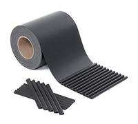 SONGMICS Frangivista in PVC, Strisce per Recinzione, Schermo Opaco di 0,19 x 40 m, Telo per Balcone, Resistente a Raggi UV, 25 Fascette, Colore Antracite GPJ040H
