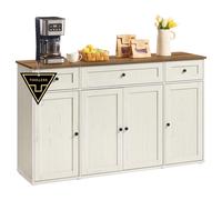 SONGMICS HOME Credenza Montaggio Rapido Senza Attrezzi Toolless, Montaggio Super