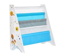 SONGMICS Libreria per bambini, scaffale per bambini, per camera da letto, sala giochi, asilo nido, scuola, 62,5 x 28 x 60 cm, salvaspazio, bianco