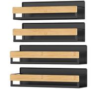 SONGMICS Portaspezie Magnetico senza Forare, Set di 4