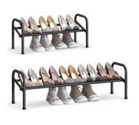 SONGMICS Scarpiera espandibile a 1 livello, organizer regolabile ULMR019B01