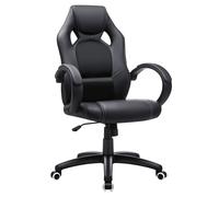 SONGMICS Sedia da Ufficio Girevole, Altezza Regolabile, Poltrona da Gaming, Sedi