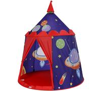 SONGMICS Tenda da Gioco Castello con Astronavi per Ragazzi e Bambini Casetta dei