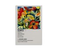 Songs And Instrumentals by Adrianne Lenker - Poster su tela con pittura ad olio decorativa, da appendere, per casa, soggiorno, camera da letto, sala da pranzo, senza cornice, stile 20 x 30 cm