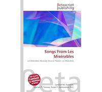 Songs From Les Misérables: Les Misérables (Musical), Musical Theater, Les Misérables