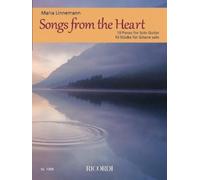 Songs from the Heart: 10 Pieces for Solo Guitar by Maria Linnemann (Tascabile)