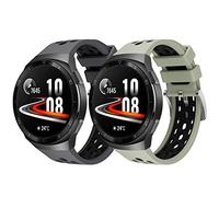 Songsier Cinturino Compatibile con Huawei Watch GT2e, Cinturino di Ricambio Sportivo in Silicone Morbido Impermeabile Solo per Huawei Watch GT2e