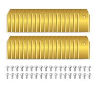 songyea 36 Lame di Ricambio, Lame in Acciaio Inox Compatibile con i rasaerba Robot, ad Esempio i105E, i108E, H1500/3000E-VF, X315/330E e Sileno Minimom