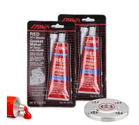 songyea Sigillante Motore da 2x85 g, sigillante per Scarico, sigillante per Guarnizione Testata, sigillante siliconico, sigillante per radiatore per la Riparazione di Auto e Moto (B)