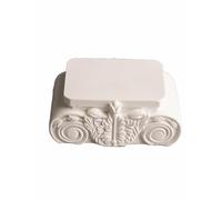SONGYL-20249 Base for scultura da tavolo in gesso aromatico vintage europeo, ornamento for colonna romana Pilastro Romano