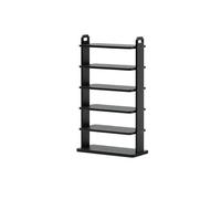 SONGYL-20249 Scarpiera da ingresso La scarpiera multifunzionale può essere utilizzata come portaoggetti for piante in vaso o libri(Nero)