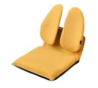 SONGYL-20249 Sedia da terra Divano pigro Tatami Sedile da pavimento con supporto lombare Sedia schienale for letto for soggiorno(Yellow)