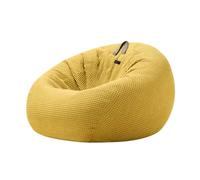 SONGYL-20249 Sedia da terra Pouf singolo pigro for camera da letto e balcone Tatami for il tempo libero reclinabile piccolo divano pavimento(Yellow,Piccolo)