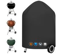 Sonharlar Copertura per barbecue Weber 47 CM-600D, copertura per barbecue Weber, resistente e impermeabile, in poliuretano, per griglia a carbone Master Touch da 47 cm, originale (Φ50 x 81 cm)