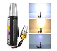 Sonhomay Esperto Giada Torcia USB Portatile 3 LED Lampada Rilevatore di Luce Gioielli Identificazione Torcia Gioielli Gemme Torcia per Gioielli Valutazione Gemme Diamante