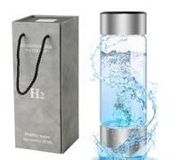Sonhomay Idrogeno bottiglia d'acqua 14. 7oz portatile acqua ricca di idrogeno vetro ricaricabile ionizzatore generatore acqua vetro tazza salute tazza per la casa viaggio