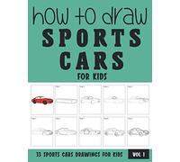 Soni Rai How to Draw Sports Cars for Kids (Tascabile)