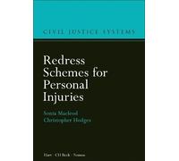 Sonia Macleod Christopher H Redress Schemes for Personal Inj (Copertina rigida)