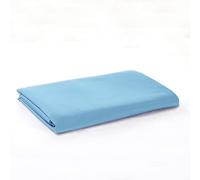 Sonia Moer Lenzuolo Piano in Microfibra Spazzolata Super Morbida - Lenzuolo Superiore Ipoallergenico Traspirante Non Stirabile, Blu, Super Re 300X270 cm