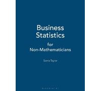 Sonia Taylor Business Statistics (Tascabile)