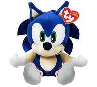 SONIC 20cm FLOPPY | Design classico, tessuto extra morbido, dettagli blu brillante, compagno da collezione