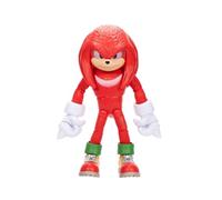 Sonic 3 Movie - Action Figure di Knuckles 13 cm - Personaggio Articolato con 22 Punti di articolazione - Ispirato al Film di Sonic 3 - Perfetto per Collezionisti e Appassionati