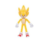 Sonic 3 Movie - Action Figure di Super Sonic 13 cm - Personaggio Articolato con 22 Punti di articolazione - Ispirato al Film di Sonic 3 - Perfetto per Collezionisti e Appassionati