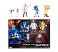 Sonic 3 Movie Personaggi Articolati 6 Cm Multipack