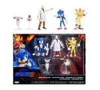 Sonic 3 Movie Personaggi Articolati 6 Cm Multipack