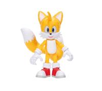 Sonic 3 Movie Tails Collector Toy Figure by Jakks Pacific, altezza 13 cm, altamente articolata, per ragazzi/ragazze, con licenza ufficiale 3 film, consigliato per bambini dai 3 anni