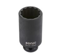 Chiave a percussione SONIC 1/2" 36 mm 12-kant tief