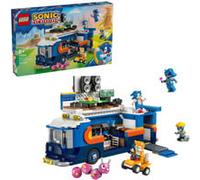 LEGO Sonic the Hedgehog Camion di Comando Team Sonic - Giocattolo Interattivo con Macchina ATV e 5 Figure tra cui Tails - Regalo per Bambini, Bambine e per i Fan dei Videogiochi da 8 Anni - 77006