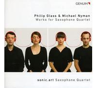 Philip Glass Philip Glass & Michael Nyman: Works for Saxophone Quartet (CD)
