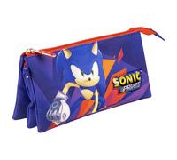 Sonic Astuccio Bustina 3 cerniere per la Scuola