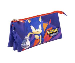 Sonic Astuccio Bustina 3 cerniere per la Scuola