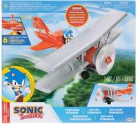 Sonic Biplano Tornado Aereo con Personaggio Luci e Suoni Jakks Pacific 7 Anni+